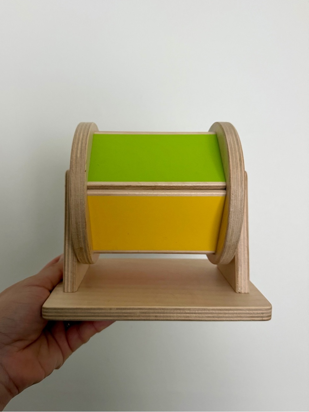 Lovevery Wooden Spinning Rainbow Toy